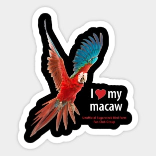 macaw (1) Sticker